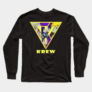 funneh krew yellow Long Sleeve T-Shirt